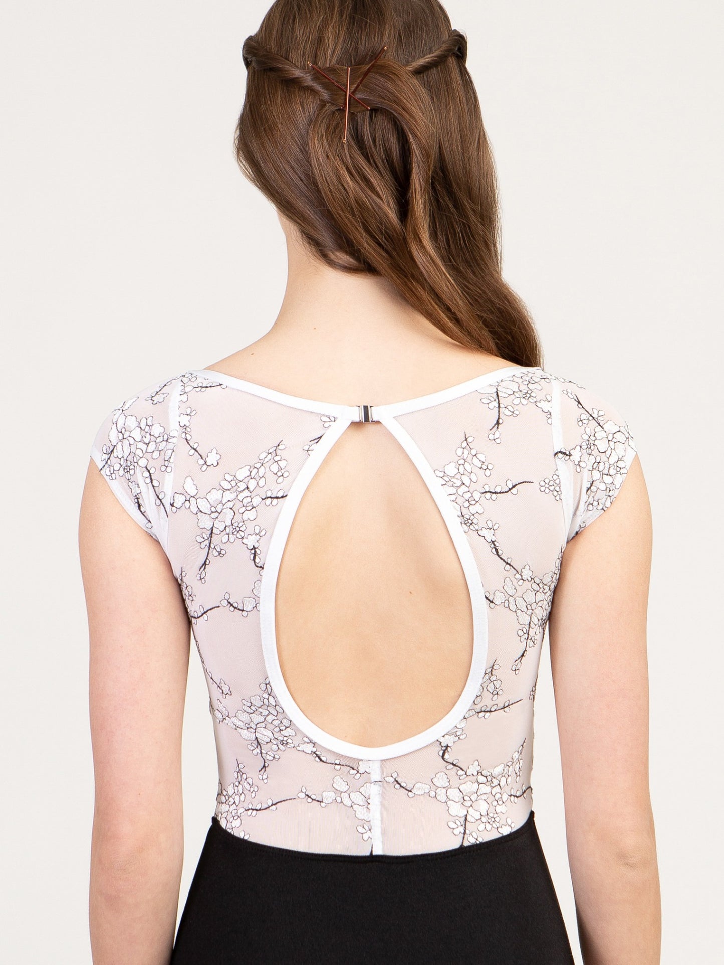 Soiree Pinch Front Cap Sleeve Leotard - 2660A