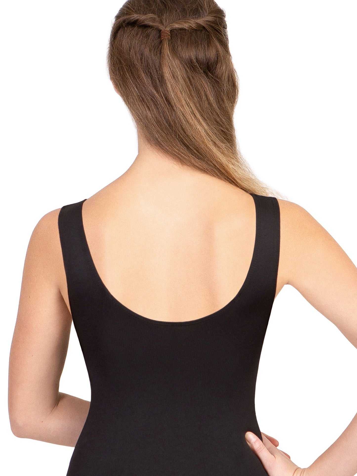 Girls Bateau Neck Tank Leotard - 2796C