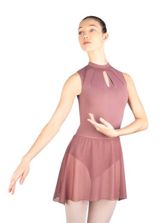 Erika High-Low Mesh Skirt