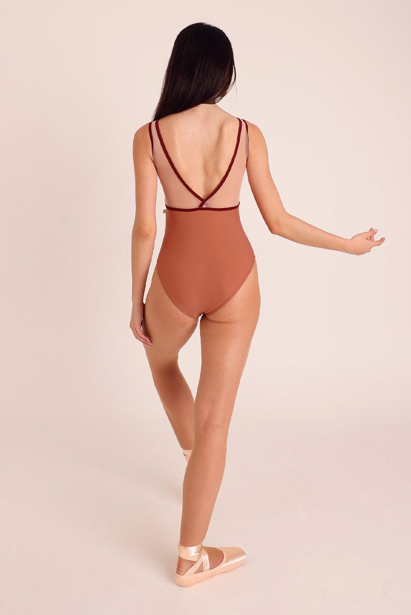 Maroma Color Block Tank Leotard