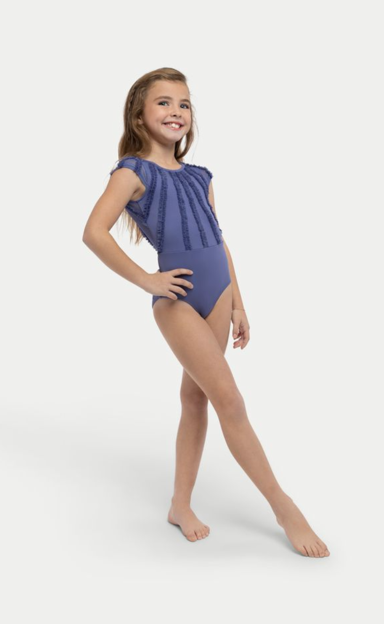 Chloe Cap Sleeve Leotard