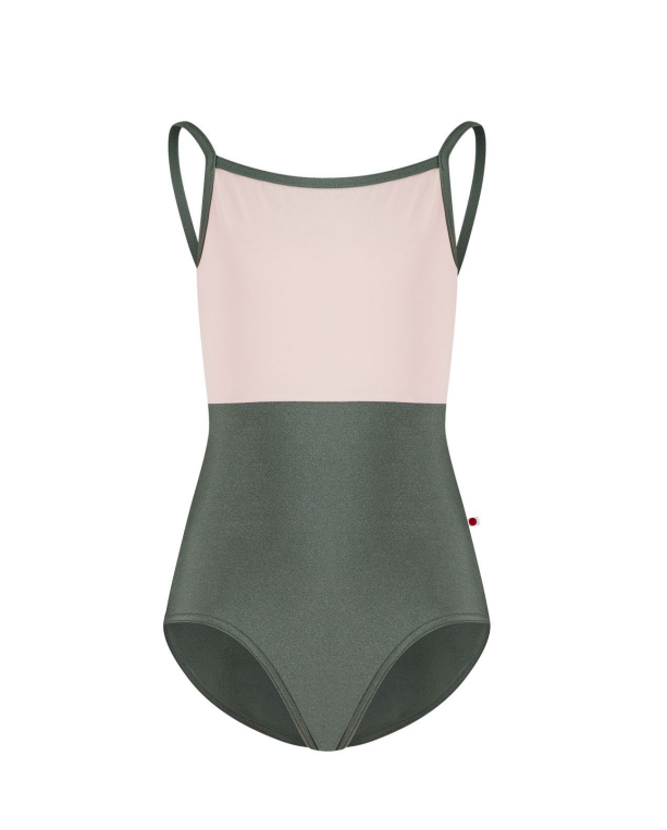Girls Daniela Duo Camisole Leotard - Sage