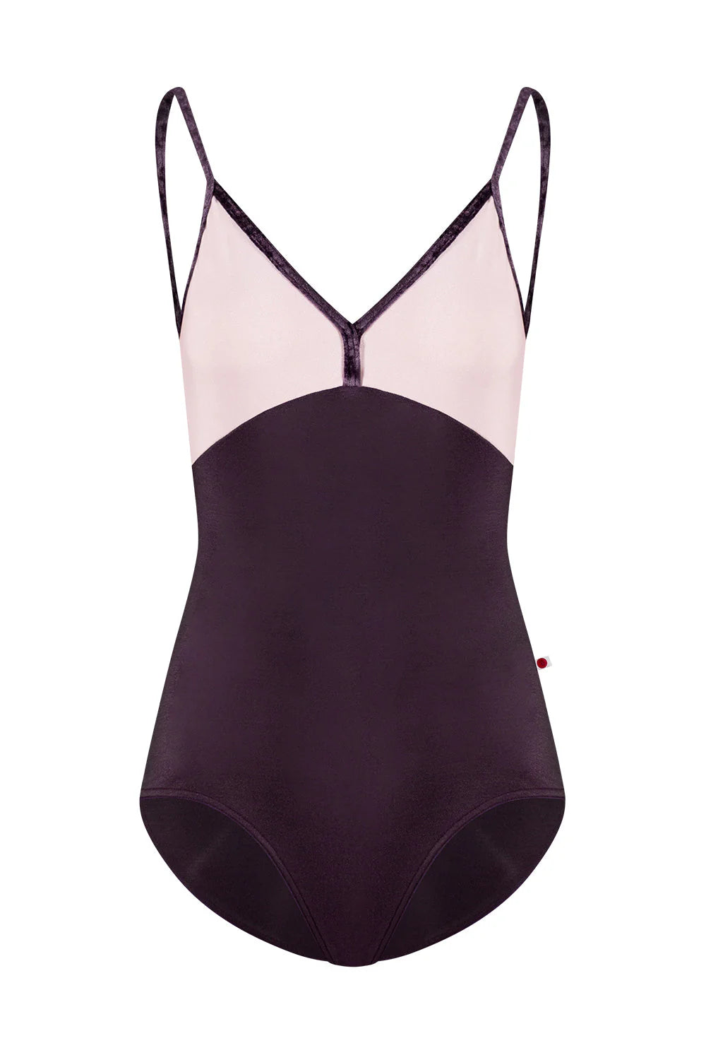 Daria Camisole Leotard - Eggplant