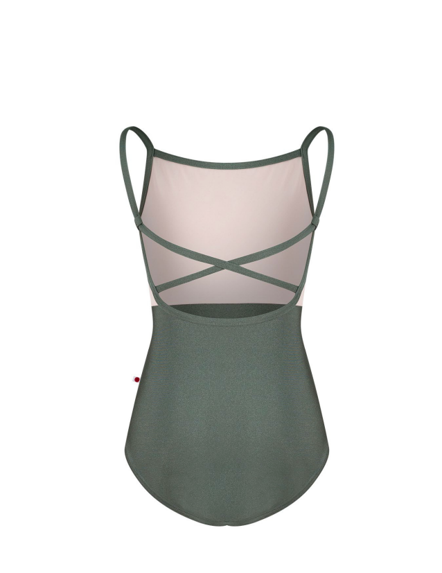 Girls Daniela Duo Camisole Leotard - Sage
