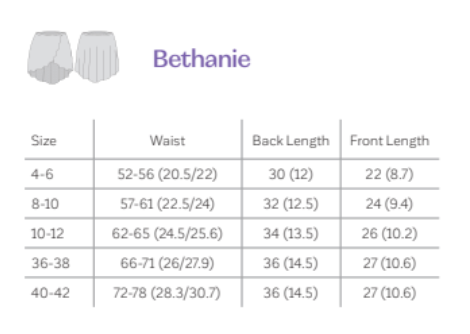 Bethanie Mesh Mock Wrap Skirt - Preorder