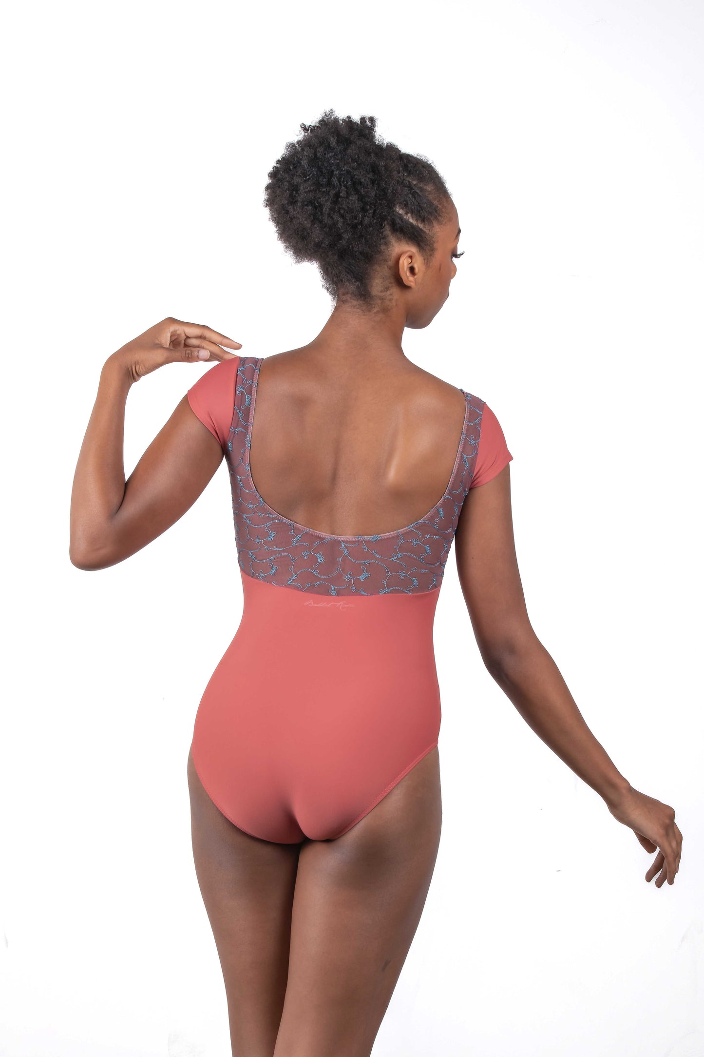 Doriane Cap Sleeve Leotard
