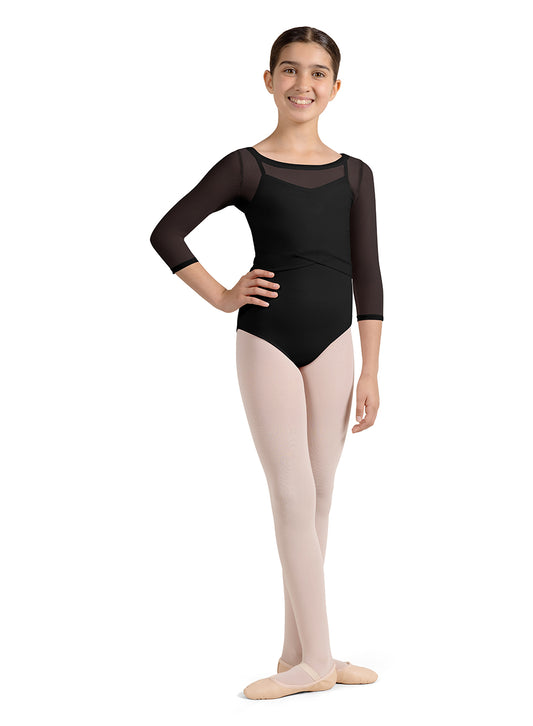 Girls Miami 3/4 Sleeve Mesh Top - M746C