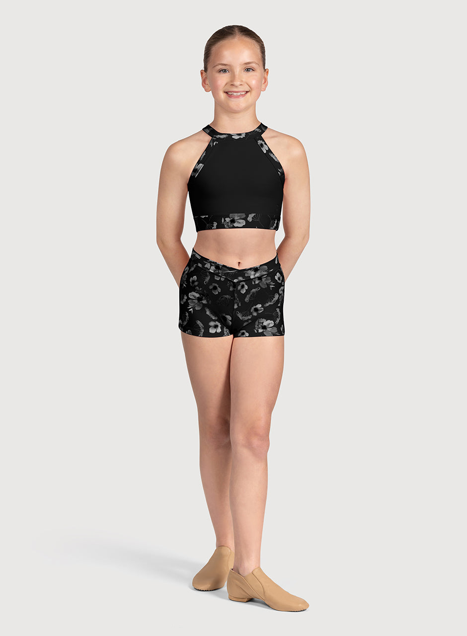 Girls High Neck Crop Top - CZ5265
