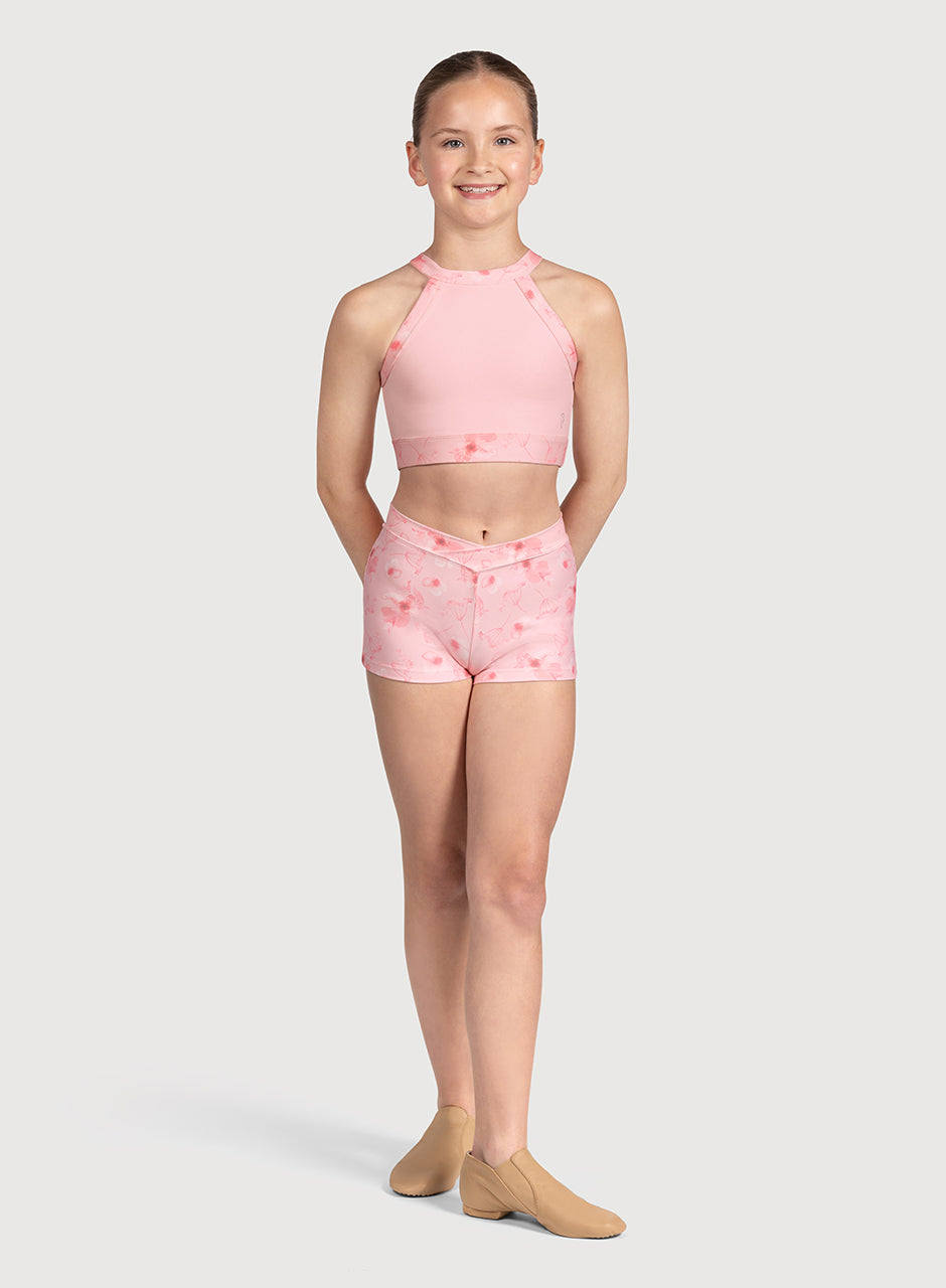 Girls High Neck Crop Top - CZ5265