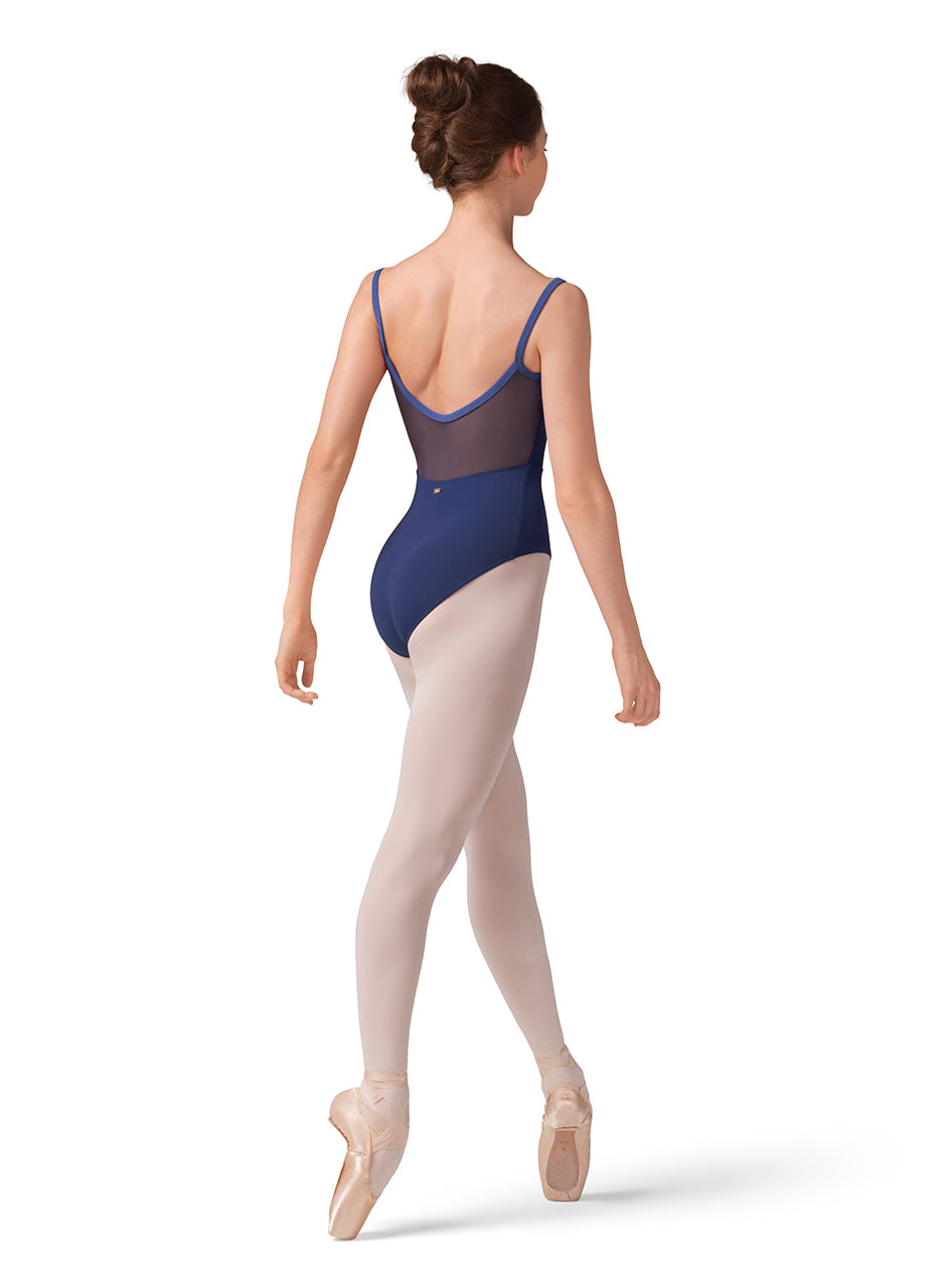 Mesh Bodice Camisole Leotard - M70003LM