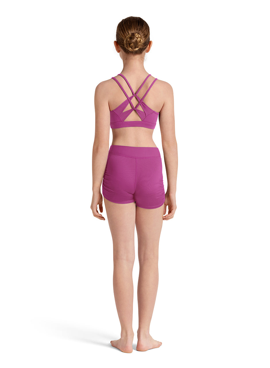Girls Cross Back Crop Top - M30005C