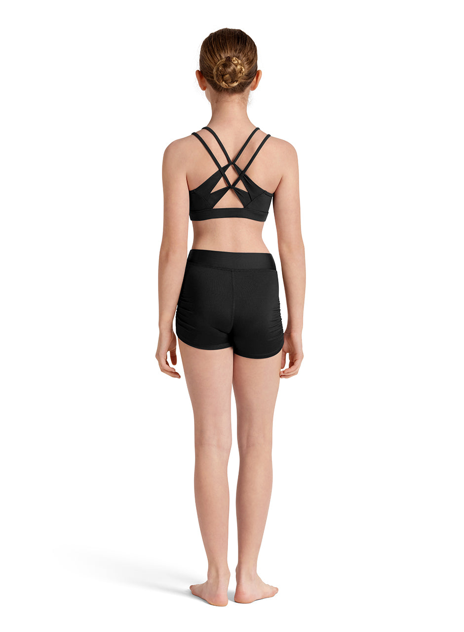 Girls Cross Back Crop Top - M30005C
