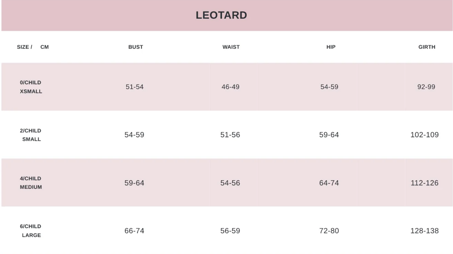 Girls Nikita Camisole Leotard - L0033L