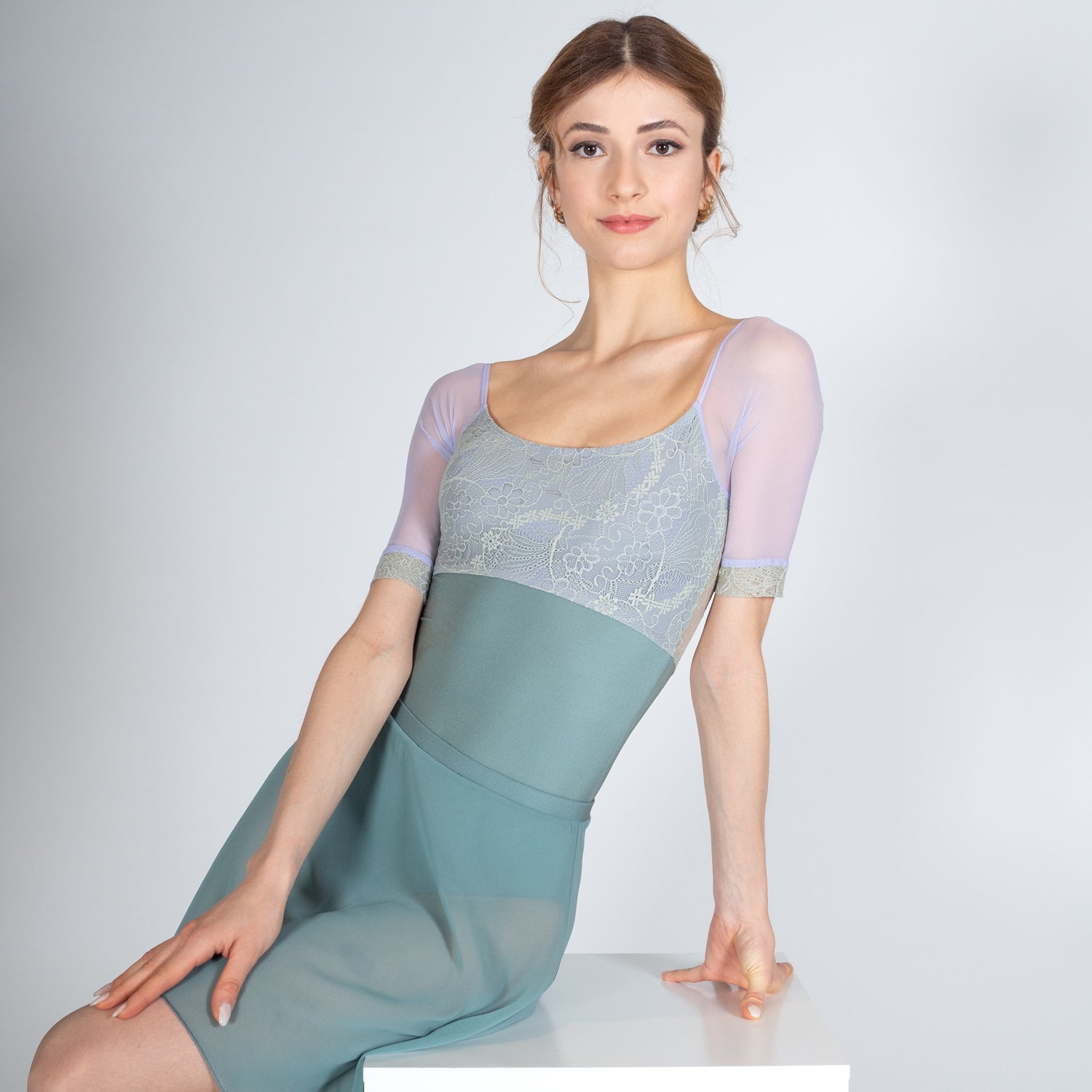 激安通販特集！ - Leotard CL Afrodite Milano DellaLo' Ice The – Green バレエ