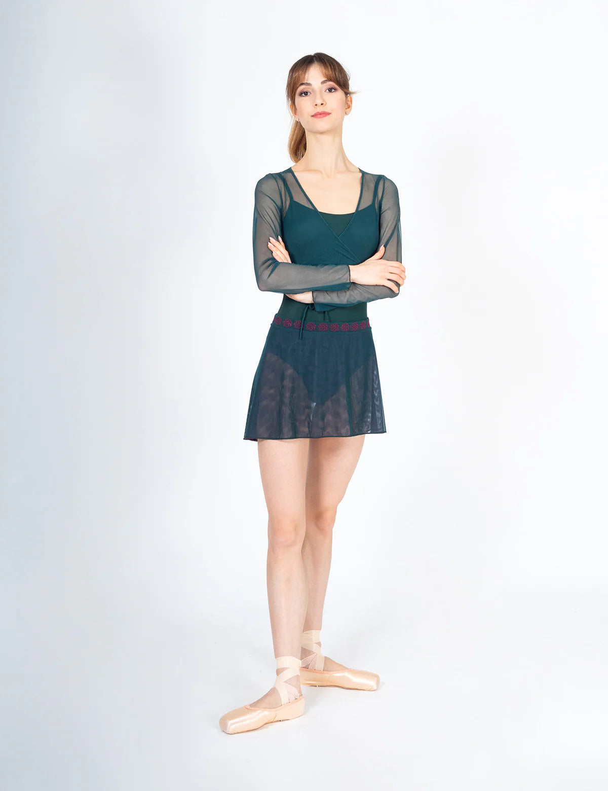 Mesh Ballet Wrap