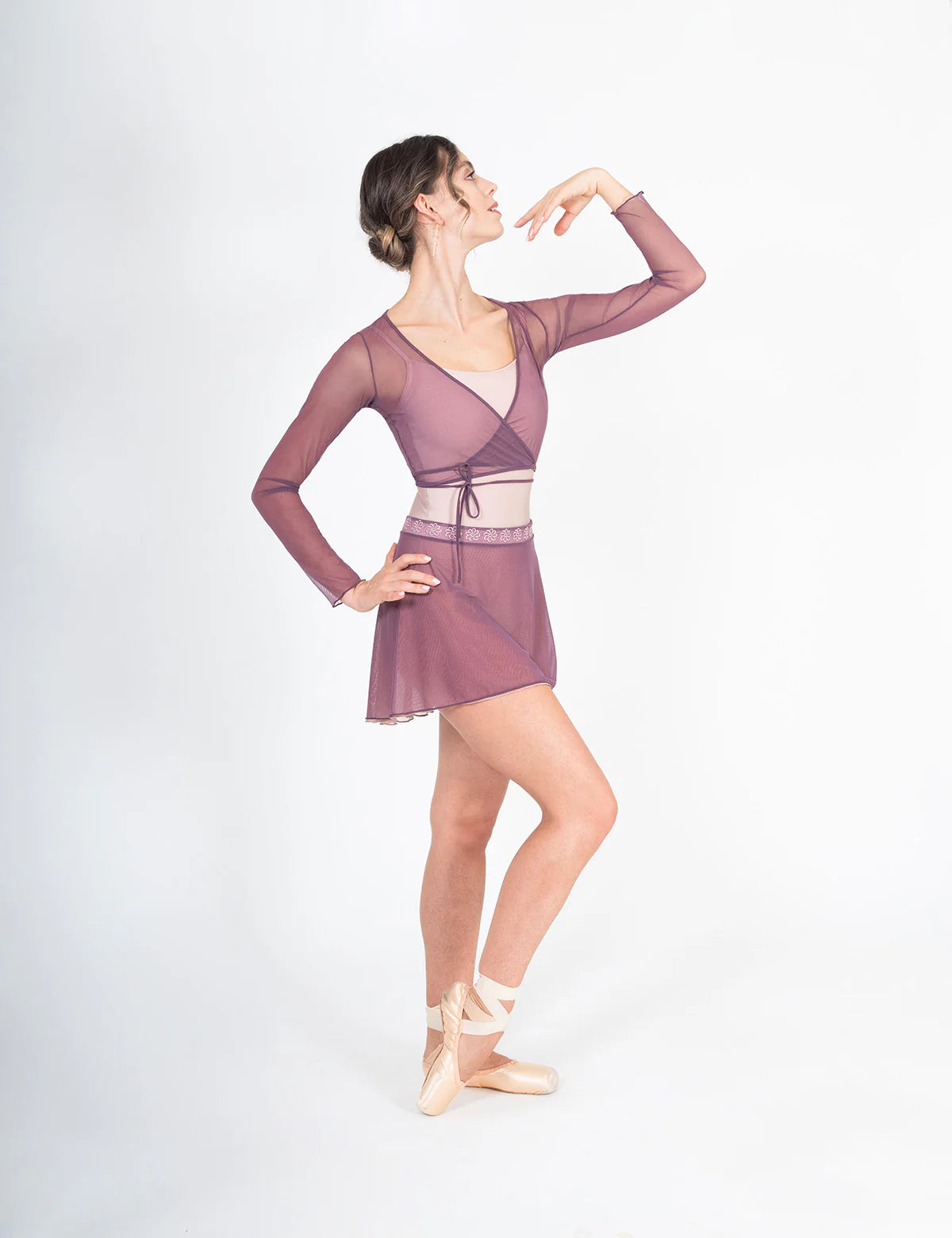 Mesh Ballet Wrap