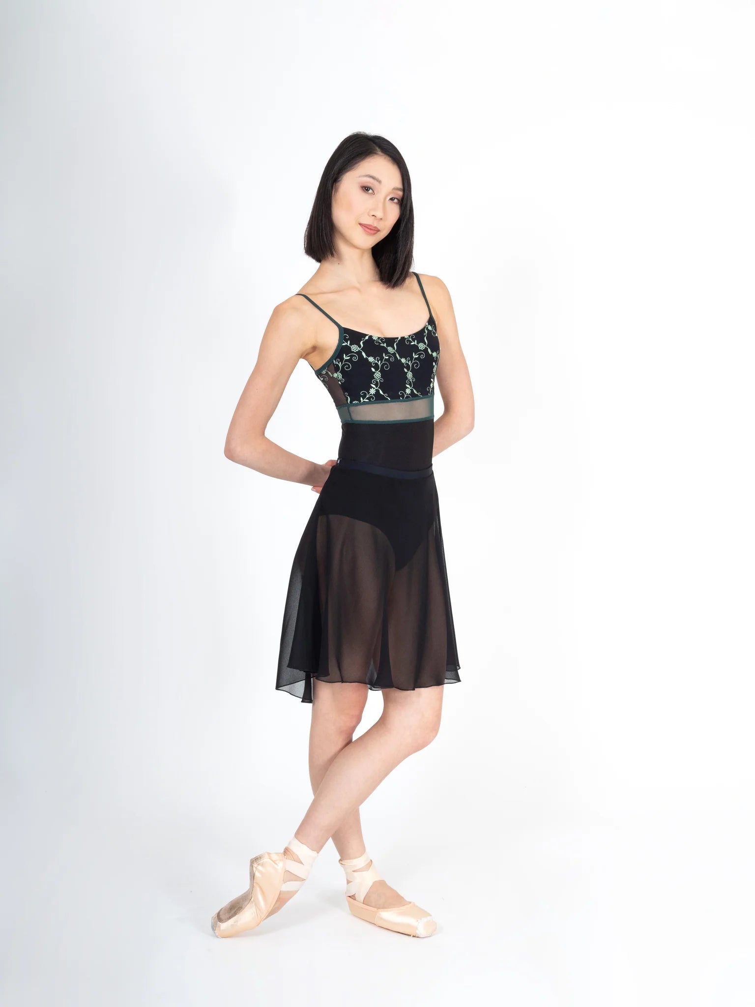 DellaLo' Milano Brigid DI Leotard - Nero – The Station Dancewear DellaLo' Milano Brigid DI Leotard - Nero – The Station Dancewear