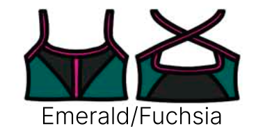 Girls Cross Back Crop Top - DT004