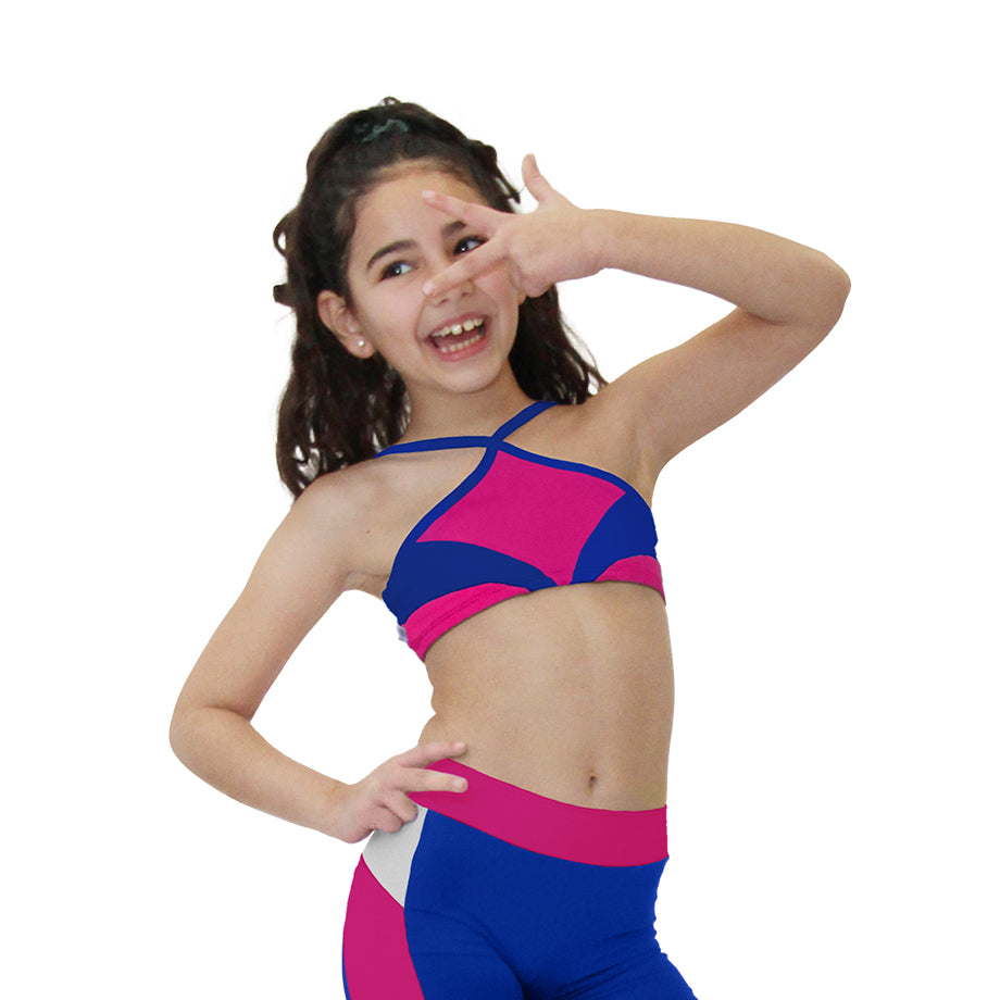 Halter Front Crop Top - DT007