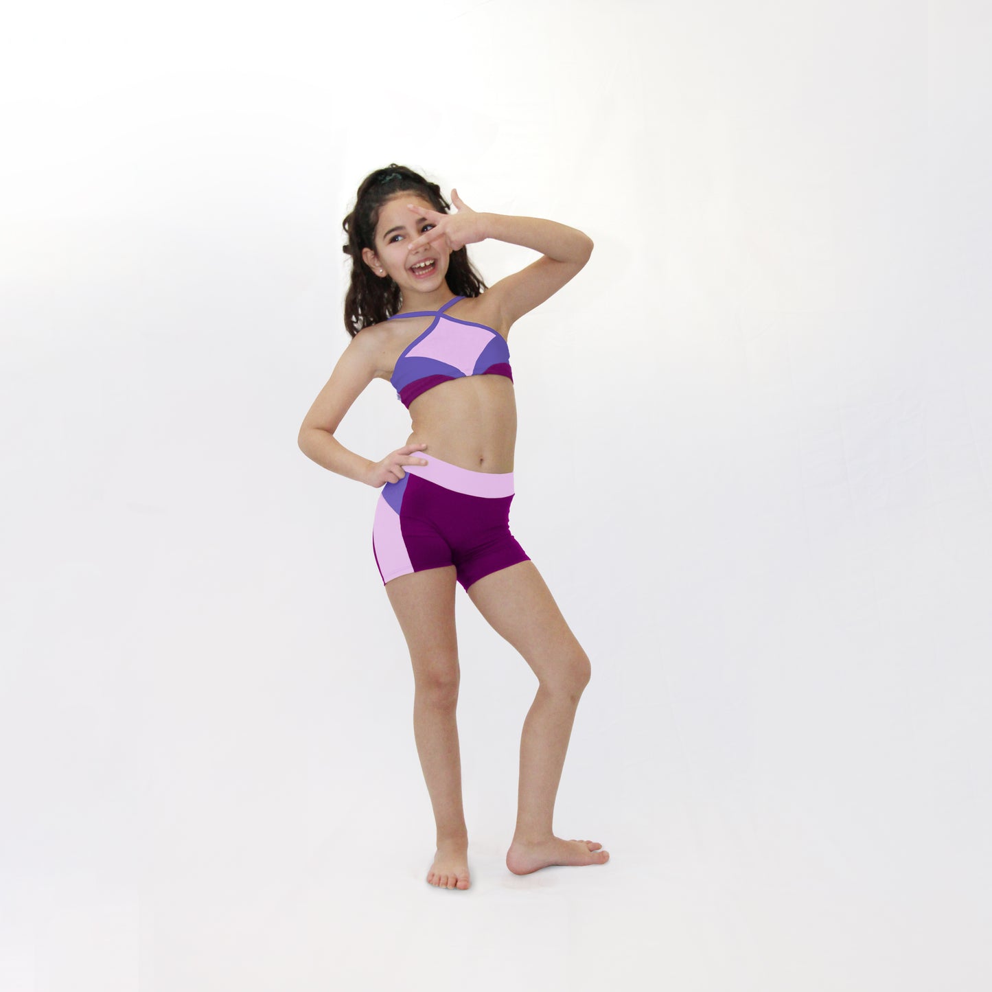Halter Front Crop Top - DT007