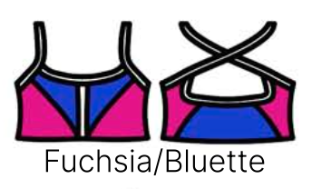 Girls Cross Back Crop Top - DT004