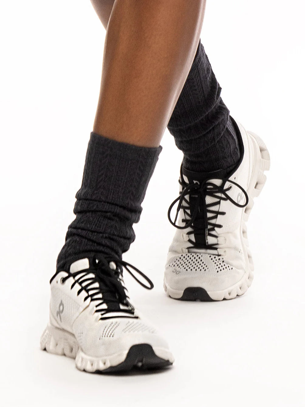 Knit Stirrup Ankle Leg Warmer