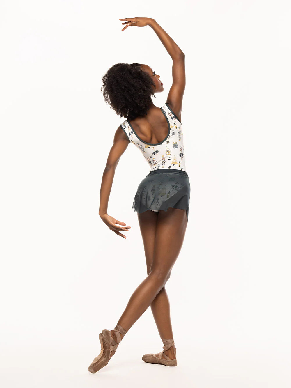 Sophia Tank Leotard - Golden Suite