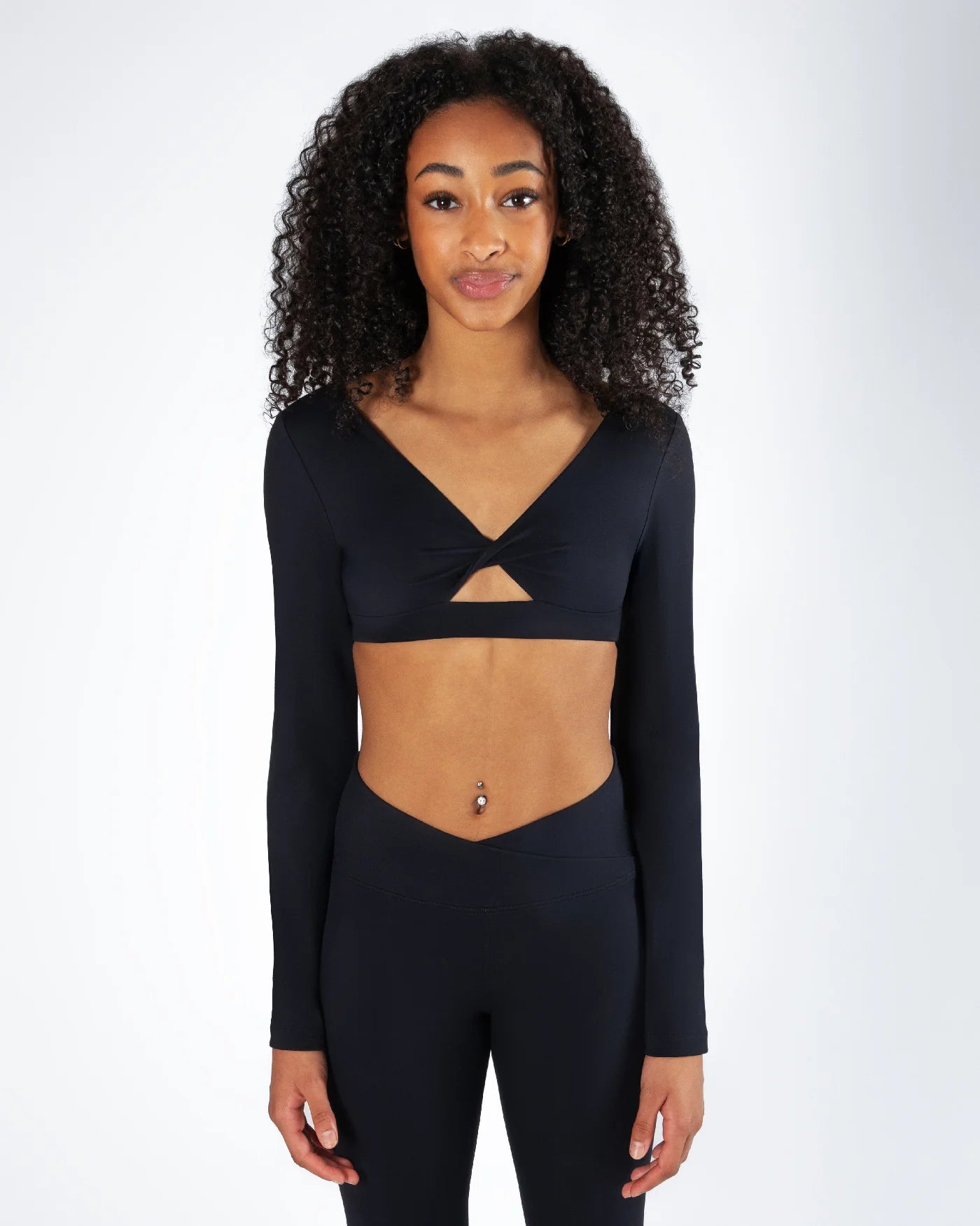 Girls Avery Crop Top - ICC197LSR1