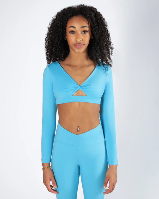 Girls Avery Crop Top - ICC197LSR1