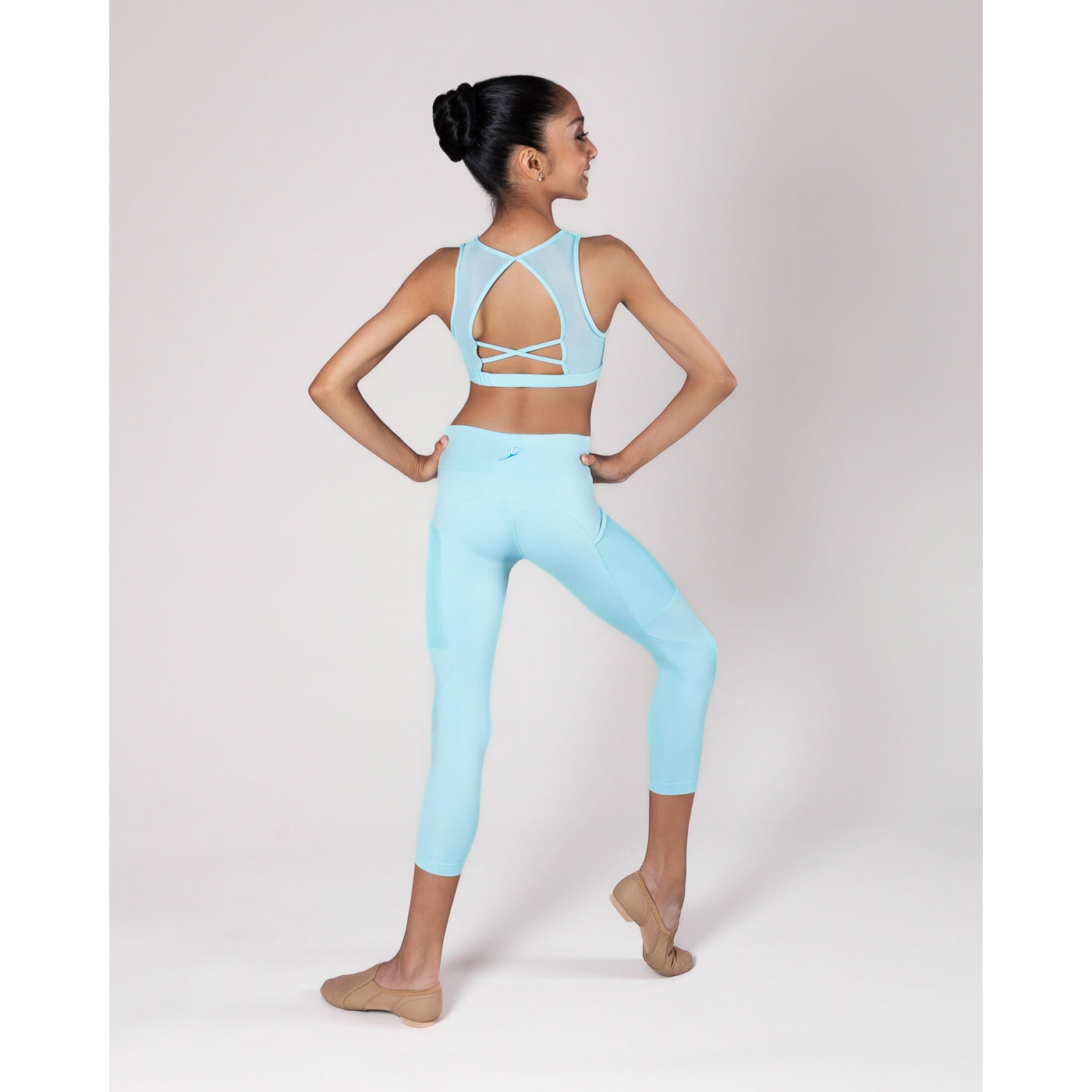 Girls Tate Crop Top - ICC154MR1