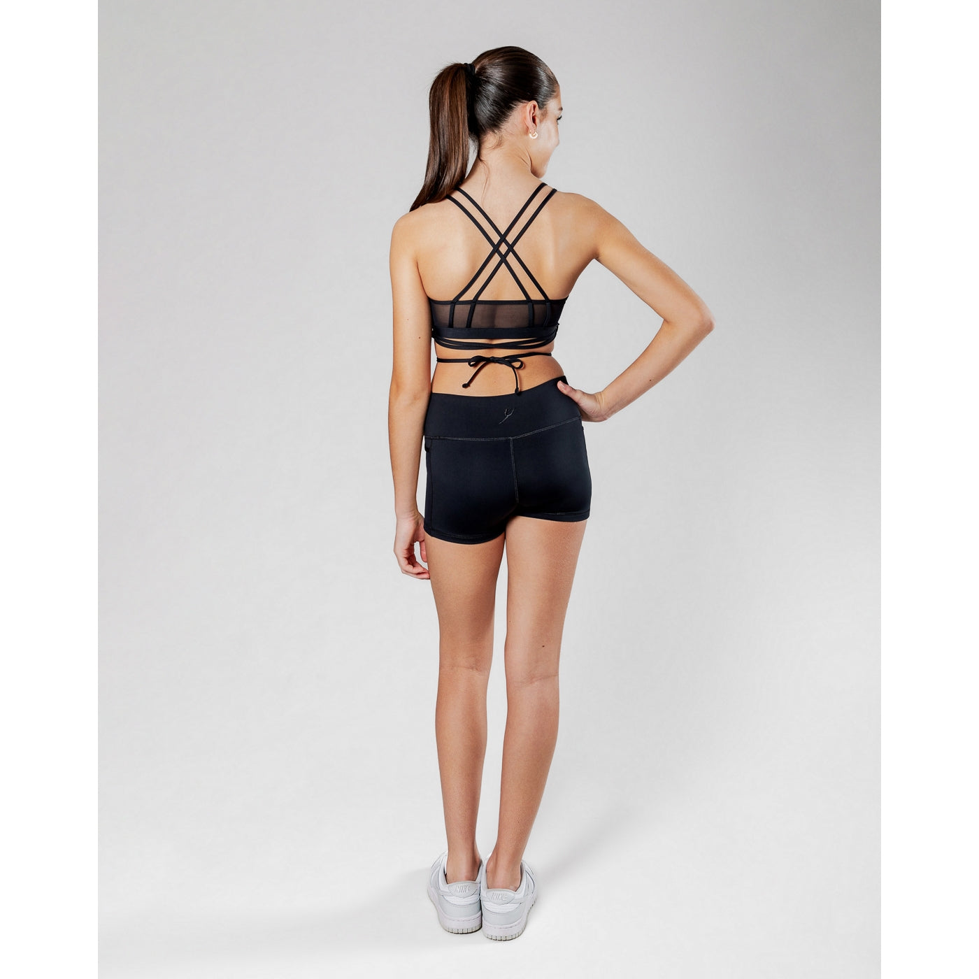 Girls Roxy Mesh Crop Top - ICC147W1