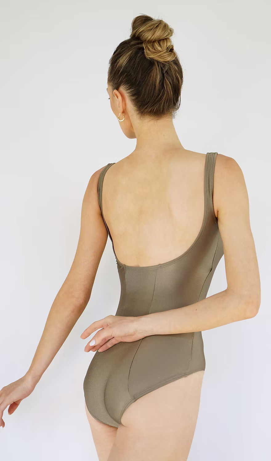 Facet Tank Princess Seam Leotard