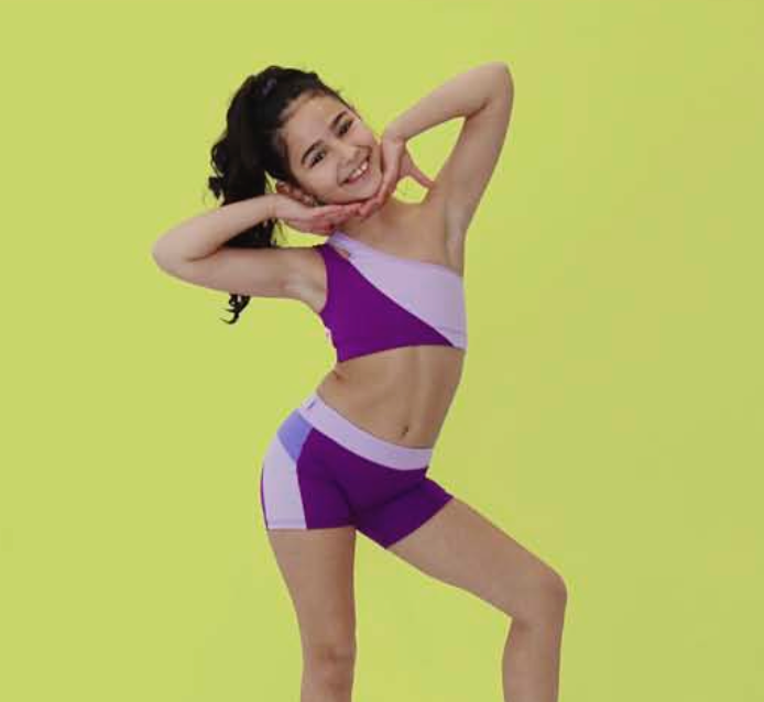 Girls Asymmetrical Crop Top - DT005