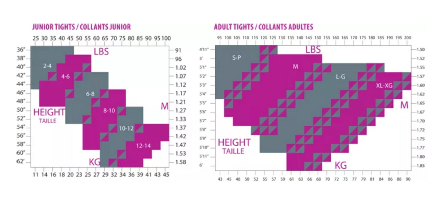 Durable Footless Tights - 347