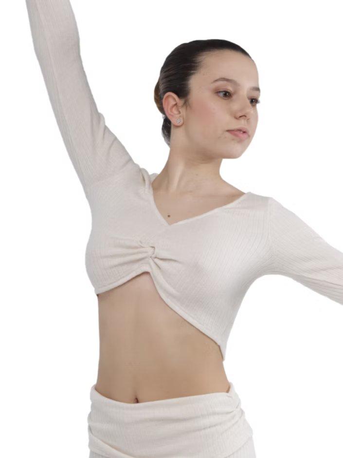 Knit Crop Top Warmer - 303