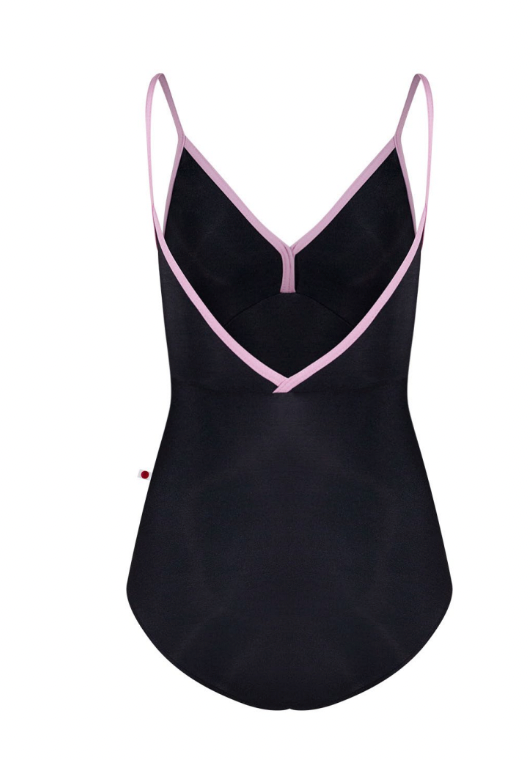 Daria Black Camisole Leotard