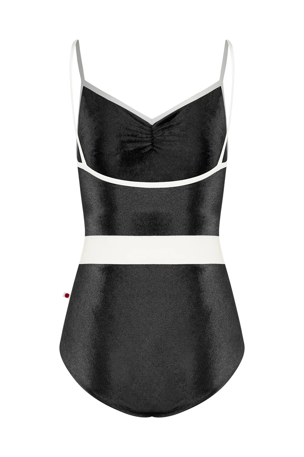 Micah Camisole Leotard - Black Velvet