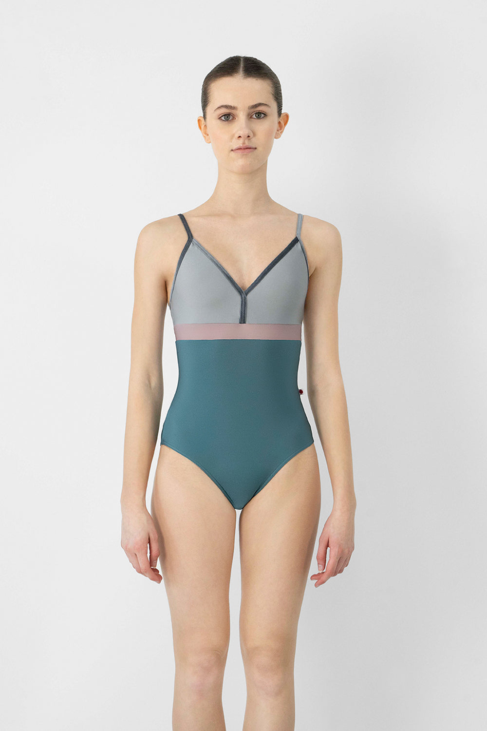 Zoe Camisole Leotard - Frost