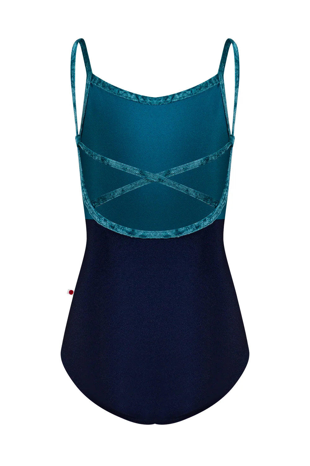 Girls Daniela Duo Camisole Leotard - Dark Blue/Ottanio