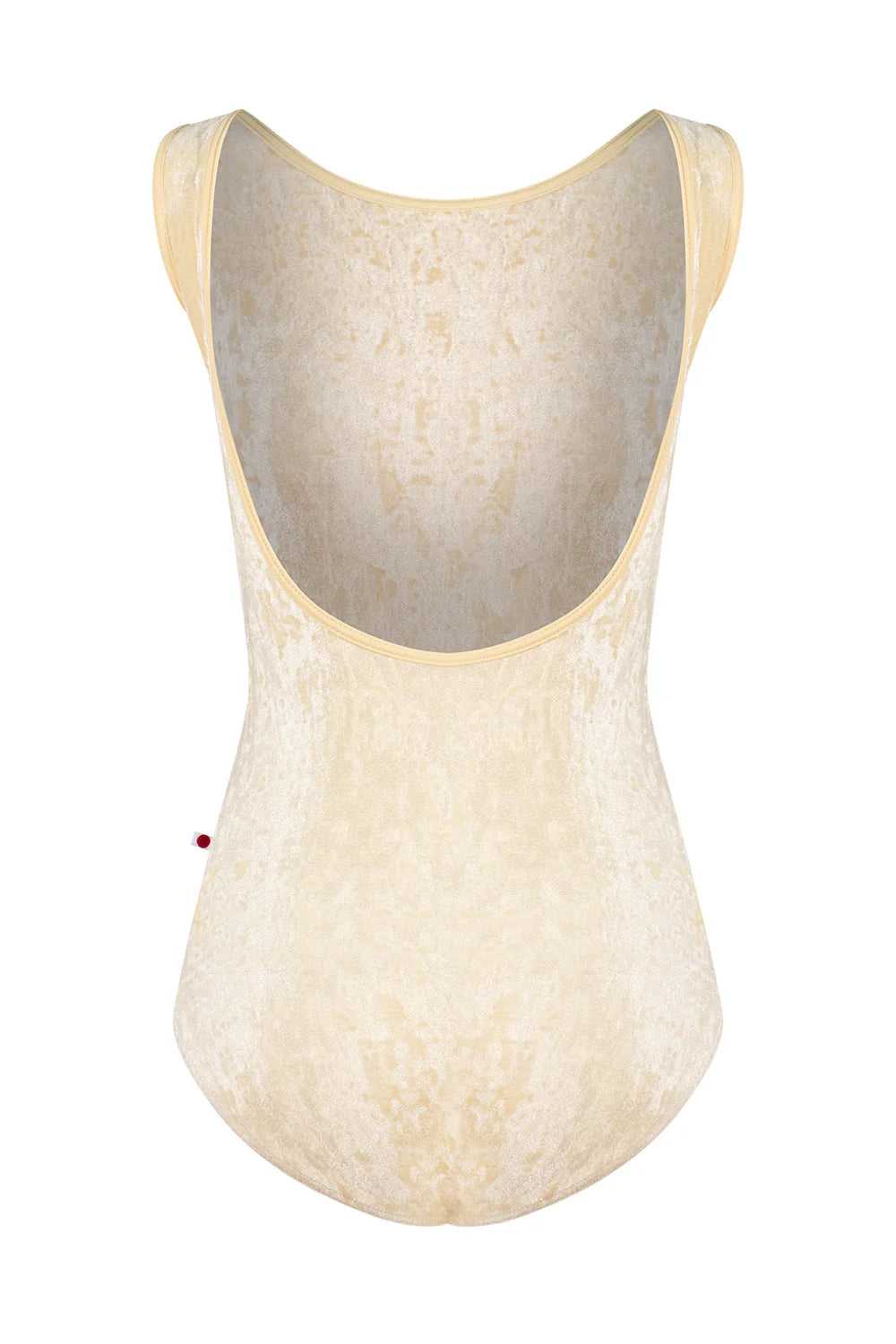 Sofiane Velvet Tank Leotard - Vanilla