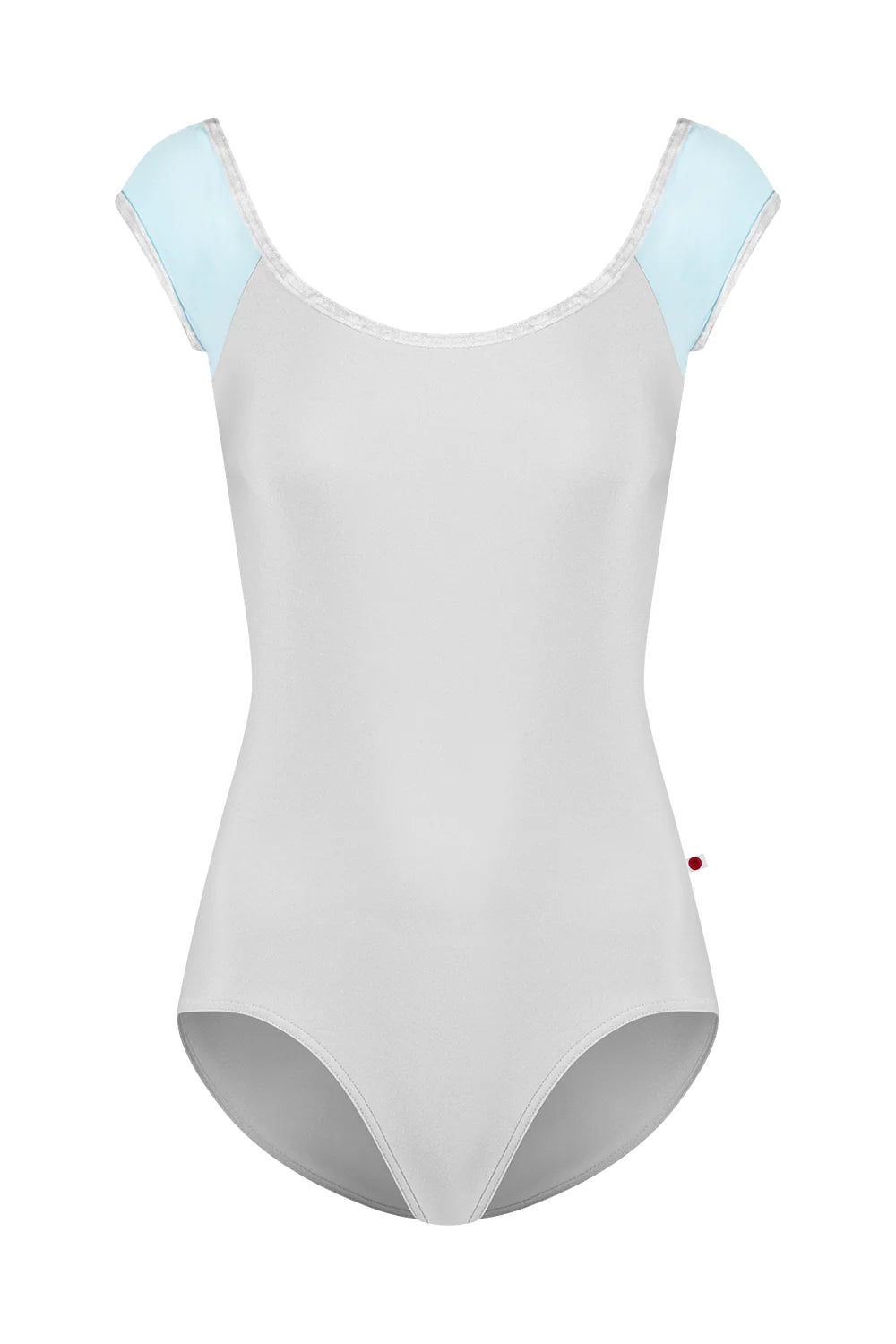 Wendy Cap Sleeve Leotard - Silver