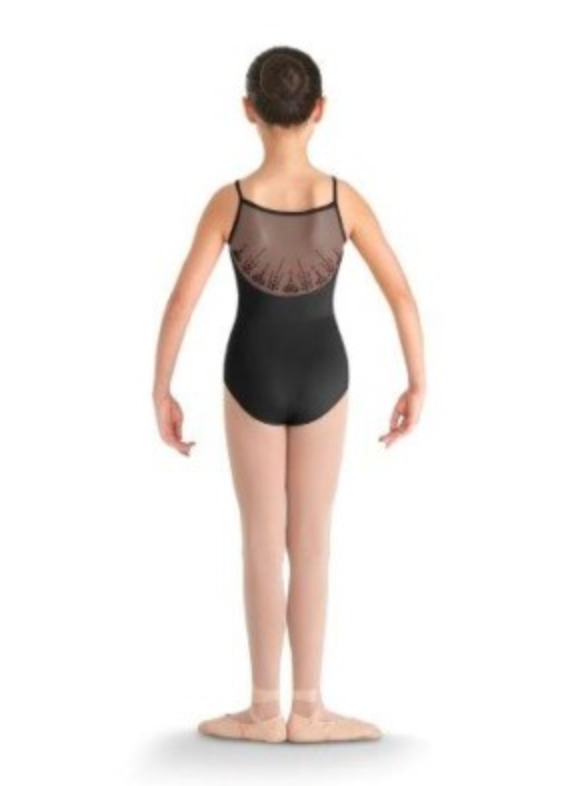Girls Mesh-Back Camisole Leotard - CL8640