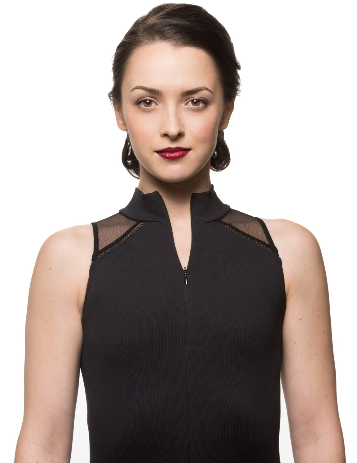 Bryn Leotard with Mesh - 1065ME