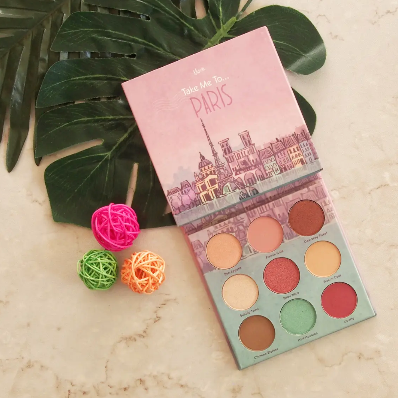 Mavie. Cosmetics: Take Me To ... Eye Shadow Palettes