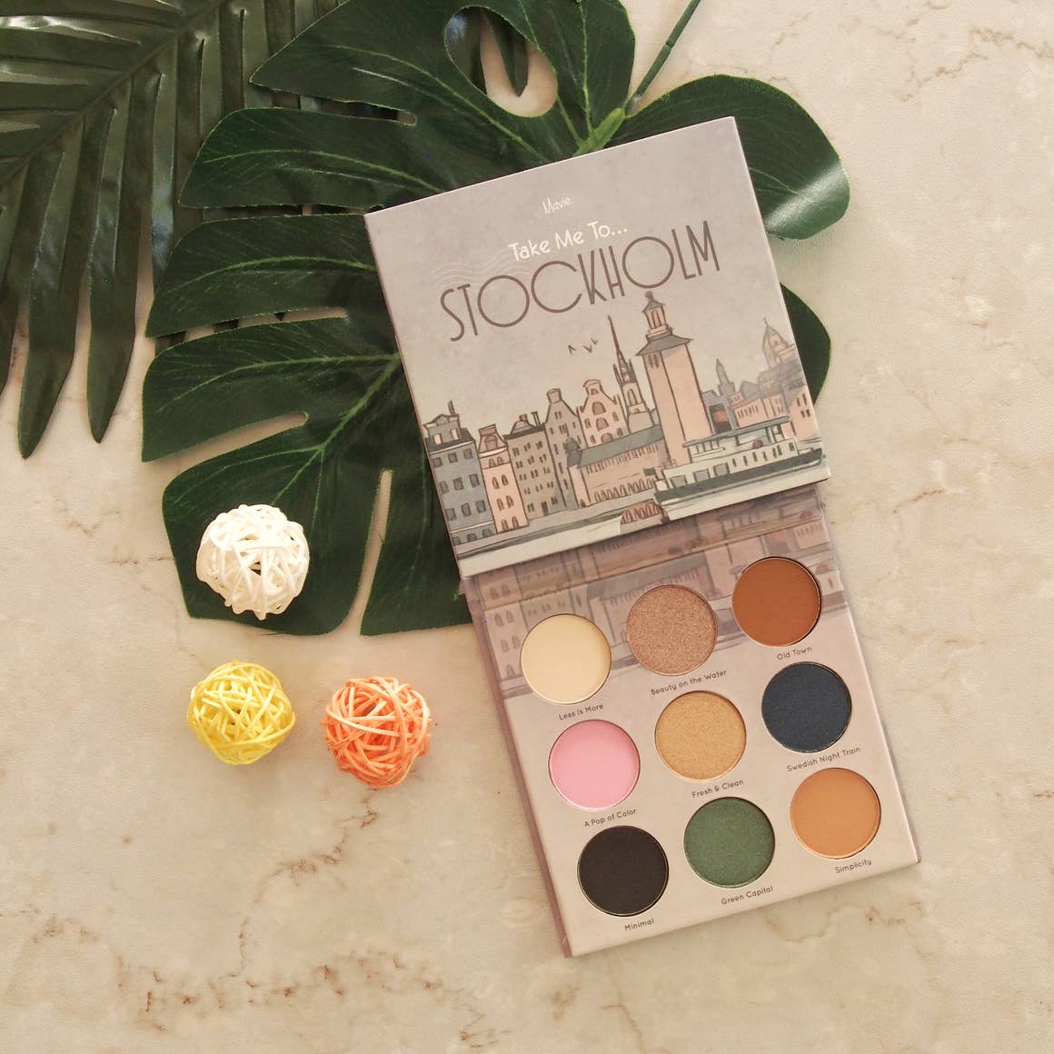 Mavie. Cosmetics: Take Me To ... Eye Shadow Palettes
