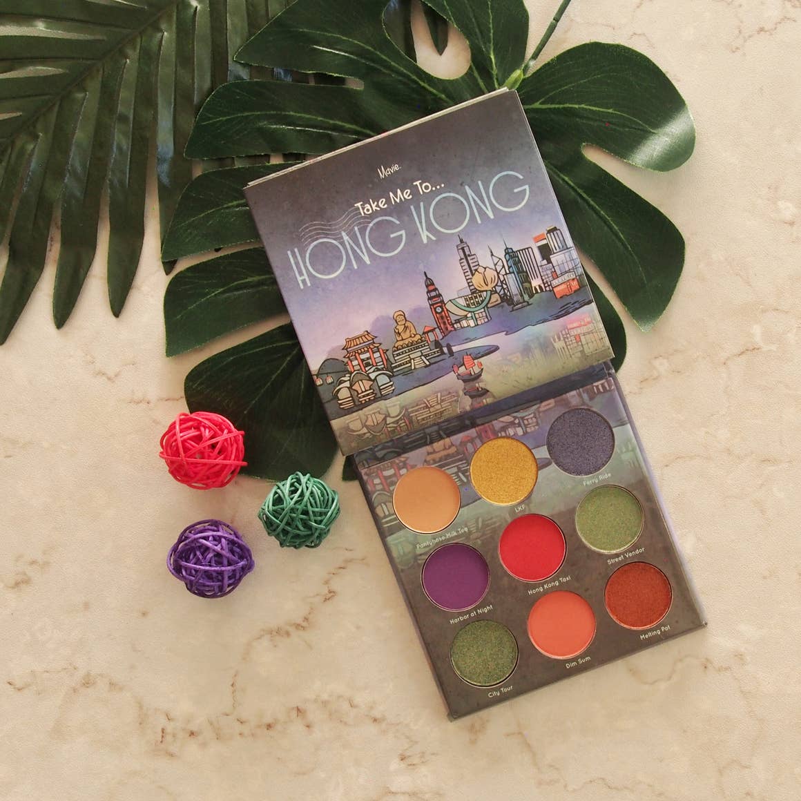 Mavie. Cosmetics: Take Me To ... Eye Shadow Palettes