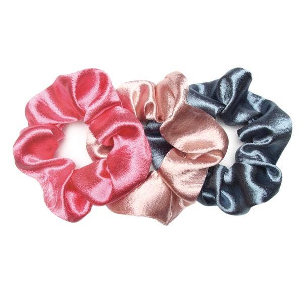 Satin 3-Pack Scrunchie Sets, by Banded