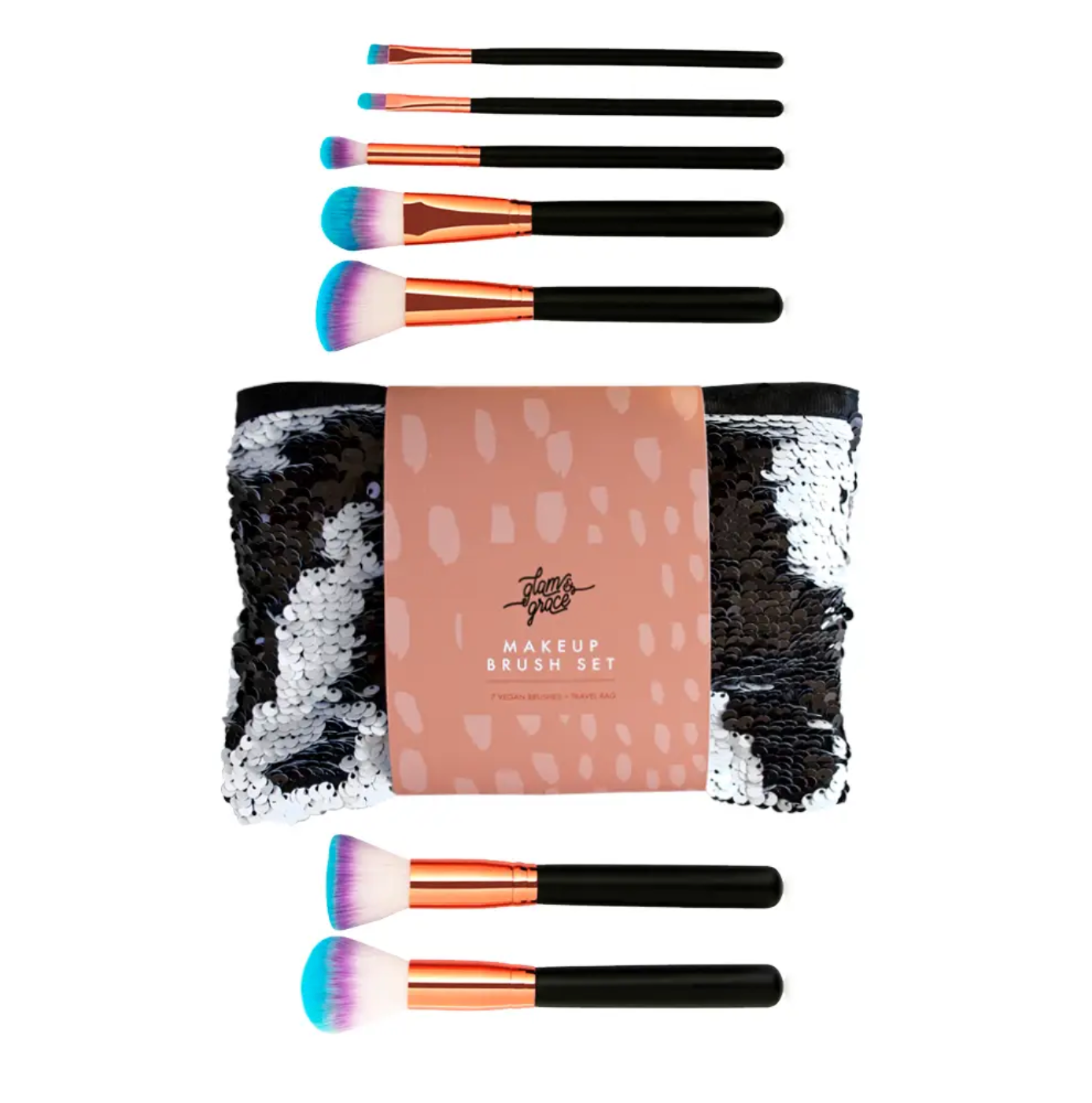 Color Pop Makeup Brush Set