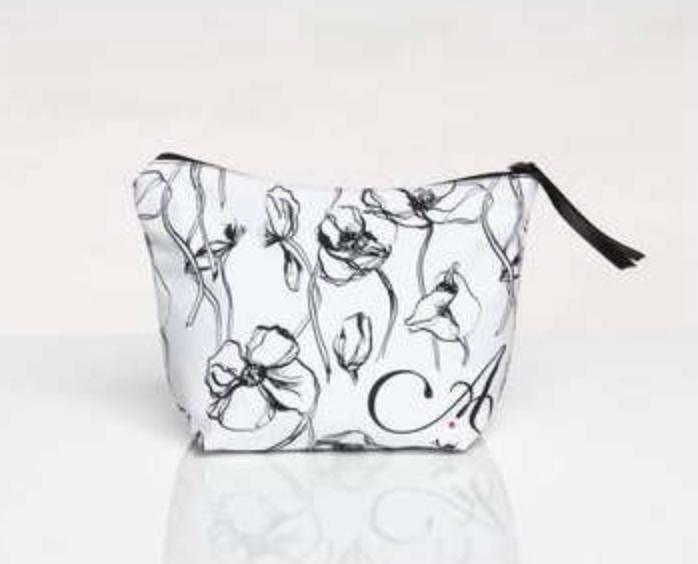 Poppy Print Makeup Bag - 901PO