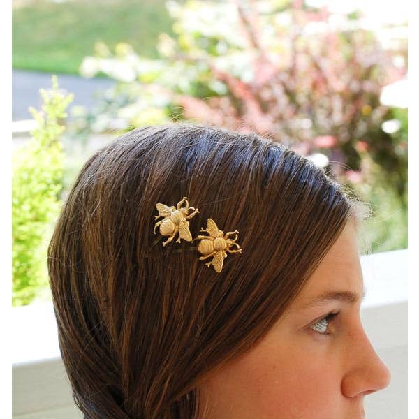 Bumblebee Bobby Pins